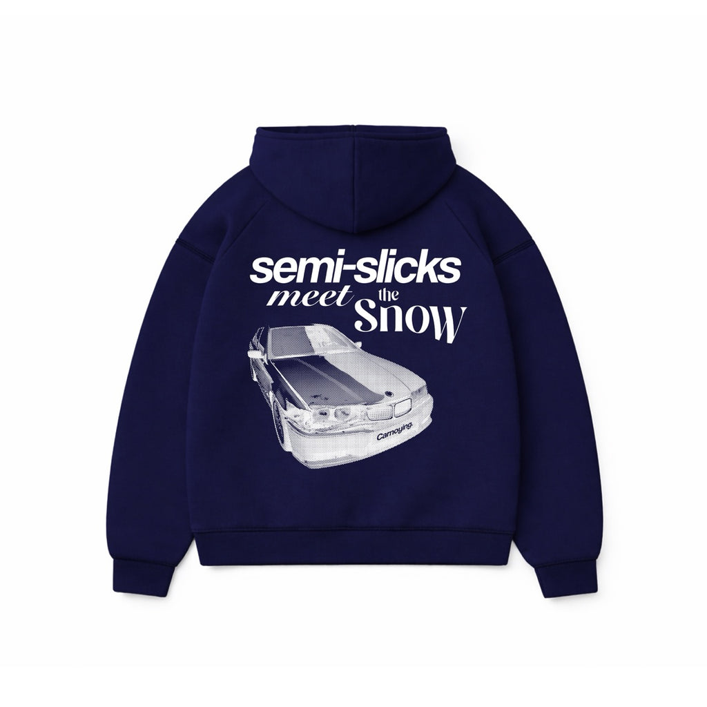 Hoodie Semi-Slicks Meet The Snow